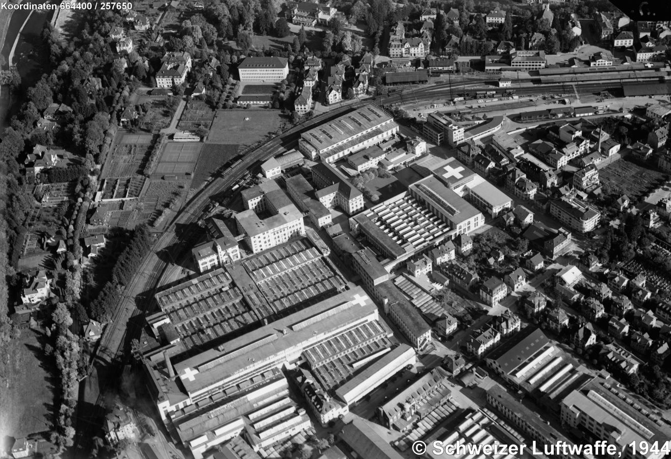 Industrie 'BBC' (Brown-Boveri & Cie) Baden1944